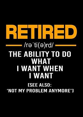 Retired Definition