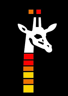 Minimalist Giraffe