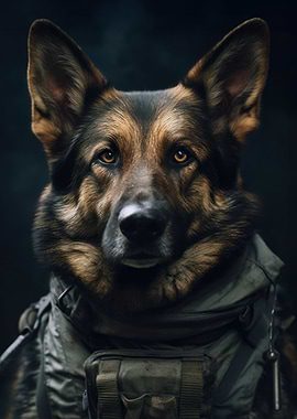 Military War Dog