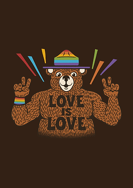 Love is Love Bear Pride
