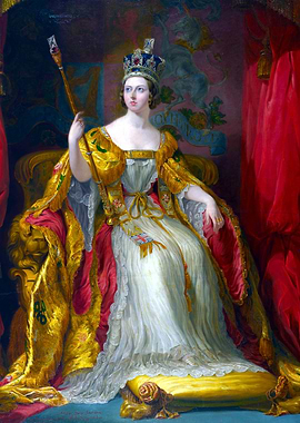 Queen Victoria Painting