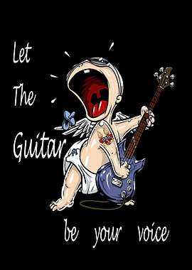 Cheerful music guitar