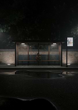Bus Stop 3D
