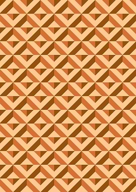 Flat 3D Seamless Illusion