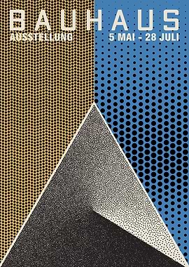Retro Bauhaus Poster