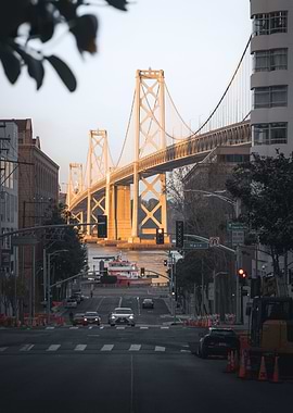 Bay Bridge Golden Hour