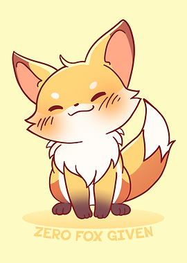 Non caring fox