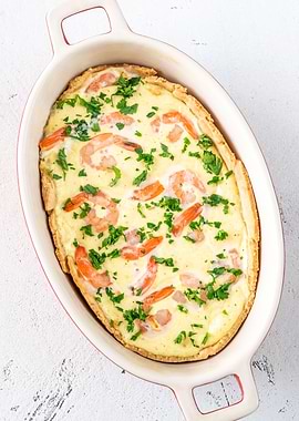 Seafood pie