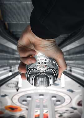 Upside down Lensball