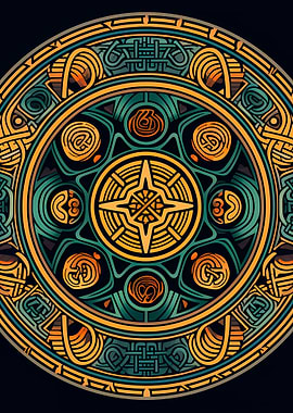 Mandala Celtic Bjorn