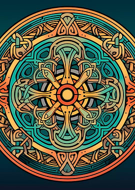 Mandala Celtic Bran
