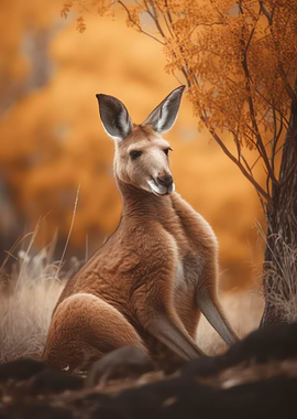 Graceful kangaroo
