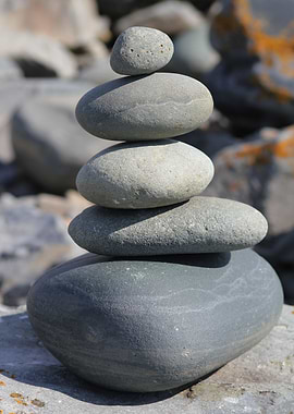 Zen Stone pile