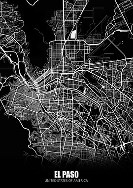 El Paso USA Map