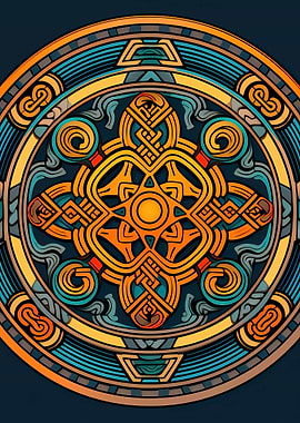 Mandala Celtic Aislinn