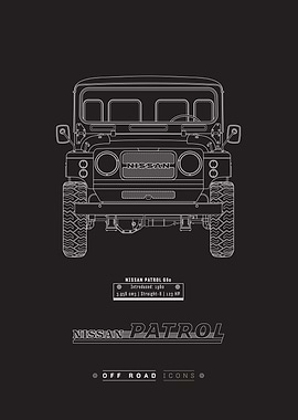 Patrol G60 dark blueprint