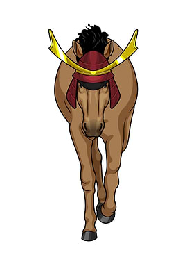 Horse Samurai Martial arts