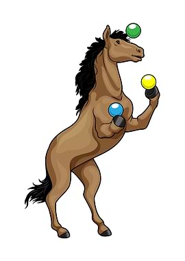 Horse Juggler Juggle