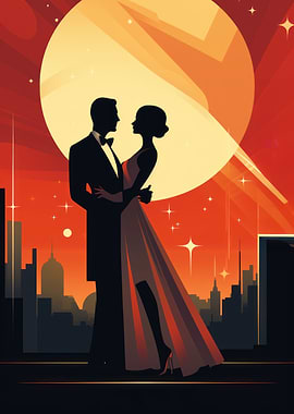Art Deco City Of Romance