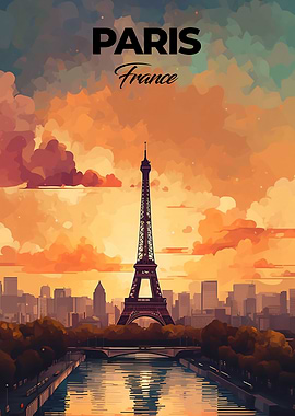 Paris Travel Print