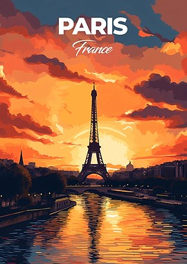 Paris Travel Print