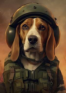 Beagle Soldier