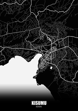 Kisumu Kenya Map