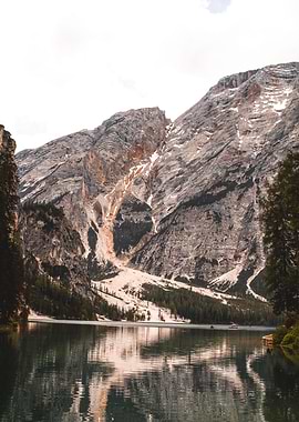 Mountain reflection lake