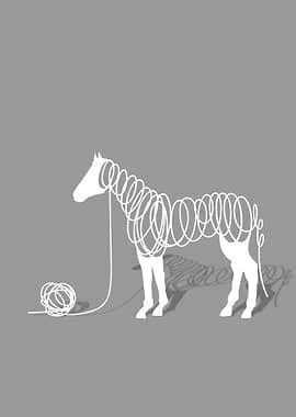 Beautiful One Line Animal