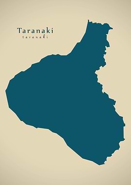 Taranaki region map