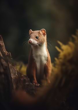 Sleek stoat