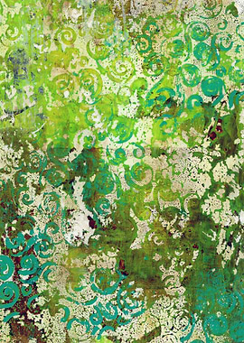 Green Victorian Texture