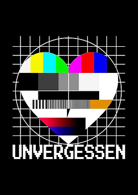 Testbild Herz 90er Party