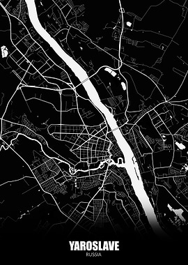 Yaroslave Russia Map