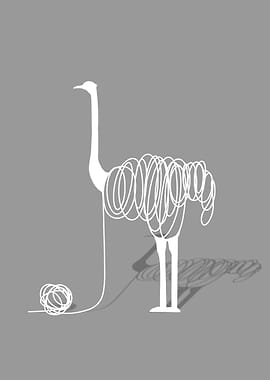 Beautiful One Line Animal