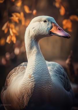 Proud goose