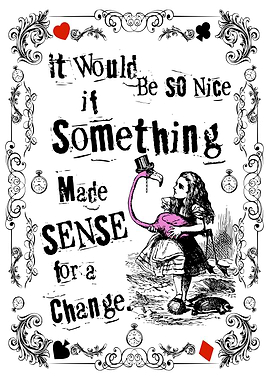 Alice and the Flamingo