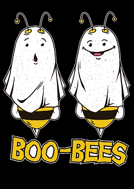 Boo Bees Funny Halloween