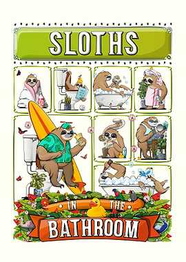 Sloths in the Bathroom