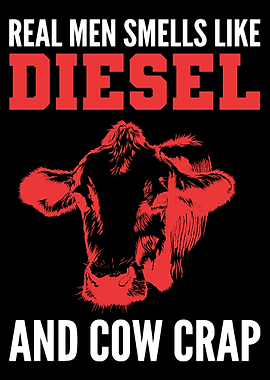 Real Men Cowman Gift