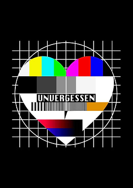 Testbild Herz 90er Party