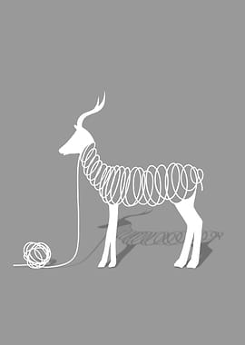 Beautiful One Line Animal