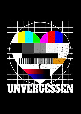 Testbild Herz 90er Party