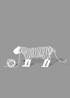 Beautiful One Line Animal