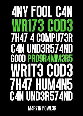 Good Programmers