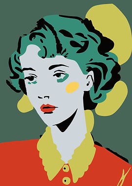 Woman Pop Art