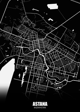 Astana Kazakhstan Map