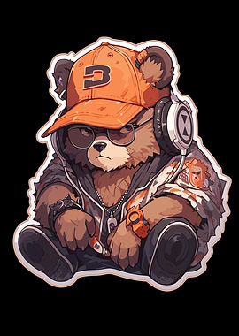 Bear Bear Hipster Bear