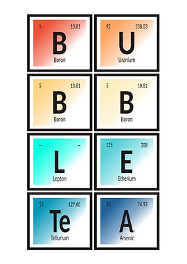 Bubble Tea of Elements