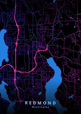Redmond Washington Map